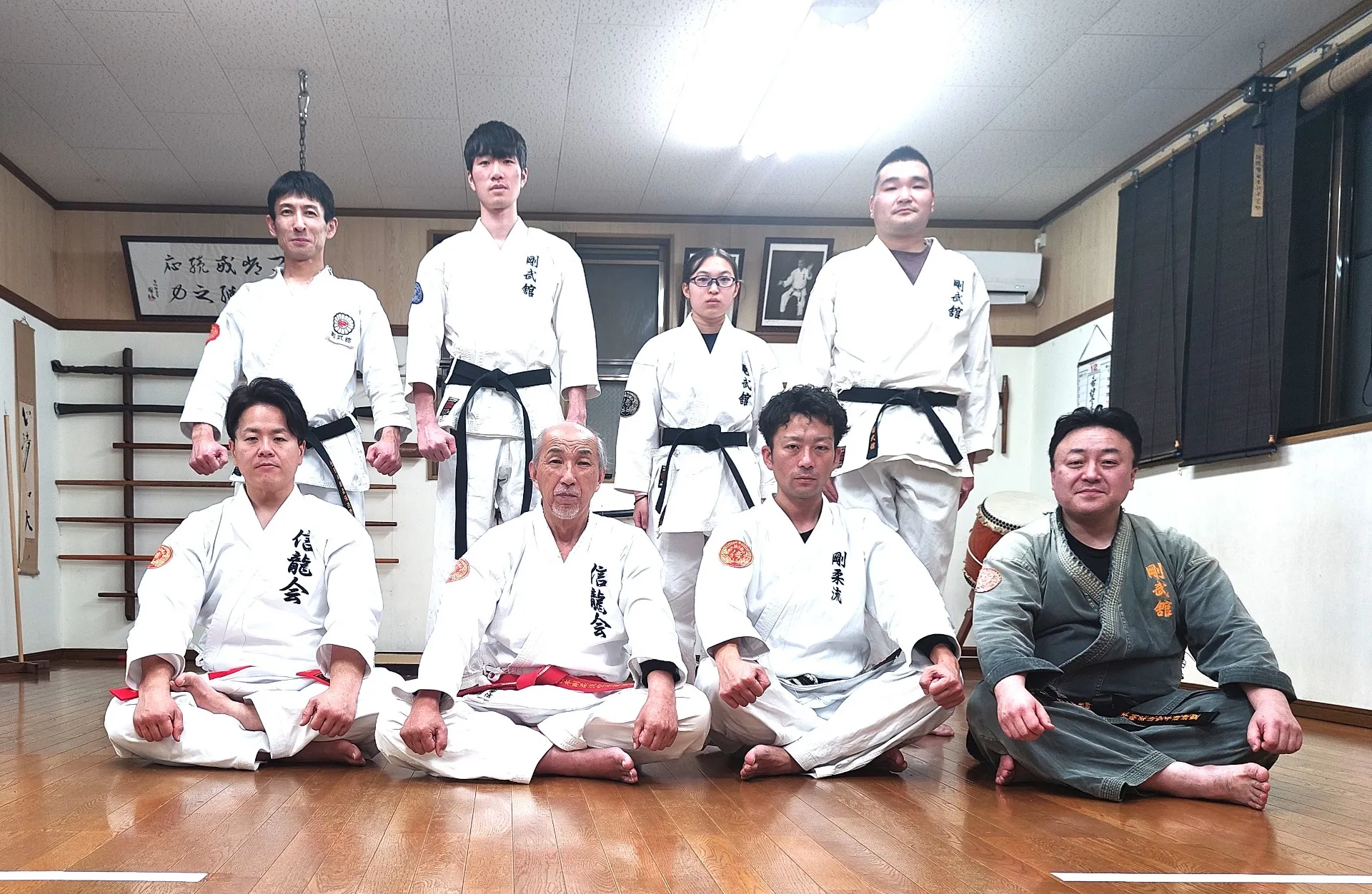 一般部の納会稽古