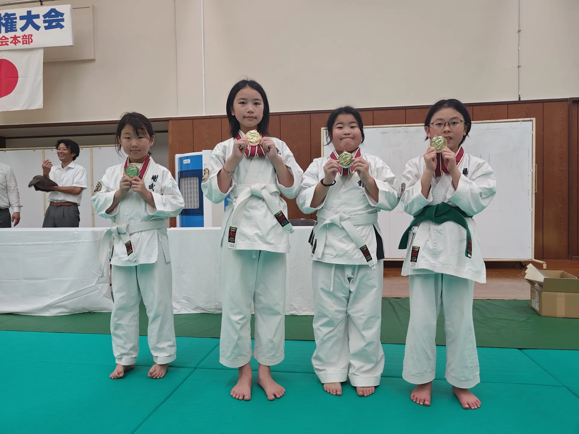 第30回信龍会空手道選手権大会入賞者(組手)2